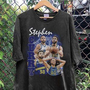 Vintage 90s Graphic Style Stephen Curry T-shirt, Stephen Cur